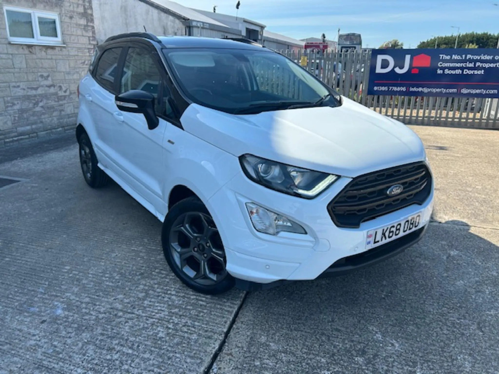 Ford Ecosport 1.0T Ecoboost Gpf St-line Suv Eu White