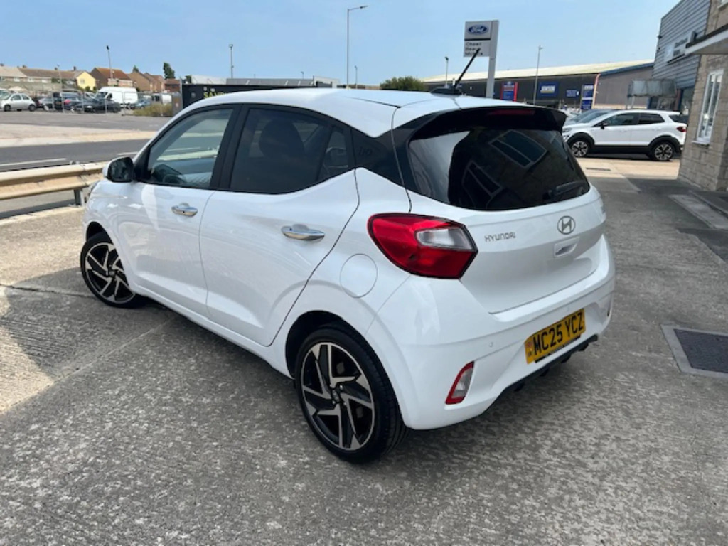 Hyundai I10 I10 Premium 1.0 63Ps My25 White #5