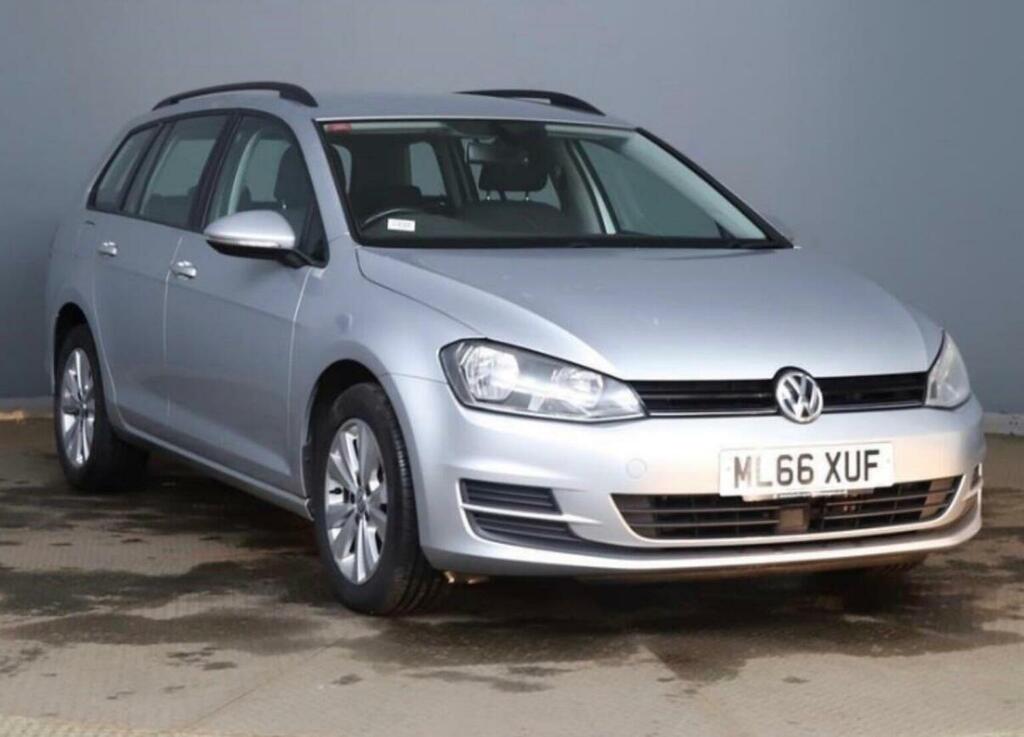 Volkswagen Golf Estate 1.6 Tdi Bluemotion Tech Se Euro 6 Ss Silver