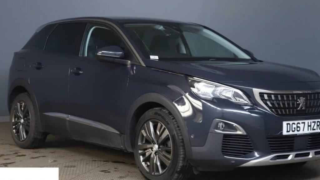 Peugeot 3008 Suv 1.2 Puretech Allure Eat Euro 6 Ss 2017 DG67HZR Grey