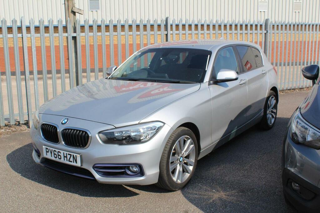 BMW 1 Series Hatchback 2.0 118D Sport Euro 6 Ss 201666 Silver