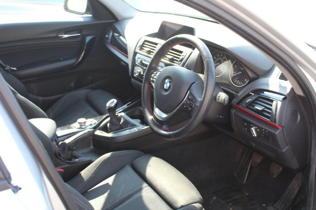 BMW 1 Series Hatchback 2.0 118D Sport Euro 6 Ss 201666 Silver #6