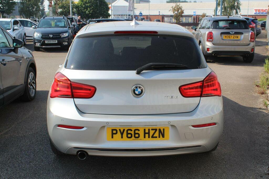 BMW 1 Series Hatchback 2.0 118D Sport Euro 6 Ss 201666 Silver #2