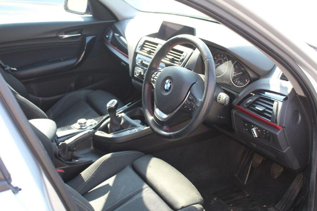 BMW 1 Series Hatchback 2.0 118D Sport Euro 6 Ss 201666 Silver #3