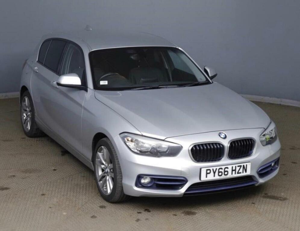 BMW 1 Series Hatchback 2.0 118D Sport Euro 6 Ss 201666 Silver