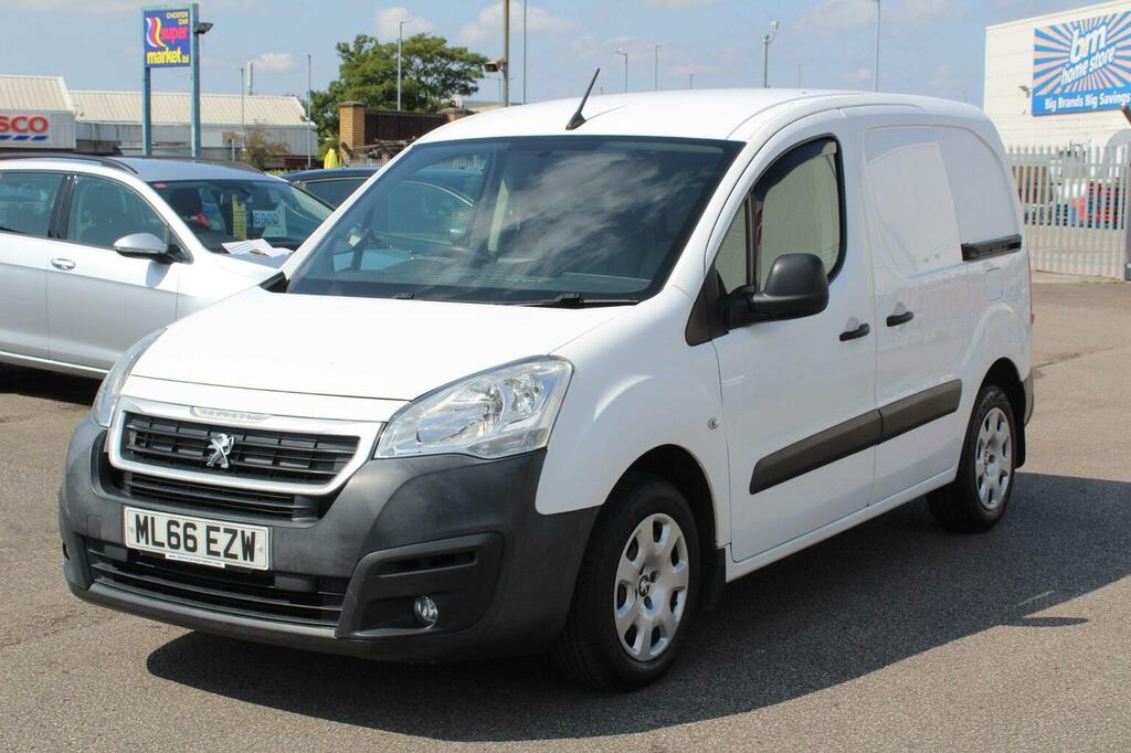 Peugeot Partner Panel Van 1.6 Bluehdi 854 Professional L1 201 White #6
