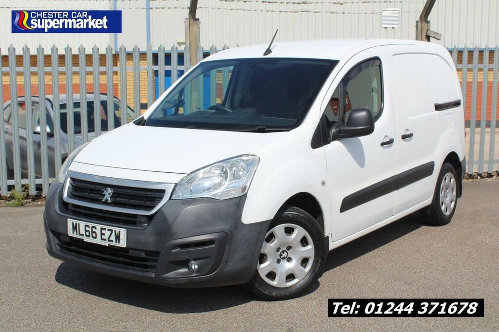 Peugeot Partner Panel Van 1.6 Bluehdi 854 Professional L1 201 White
