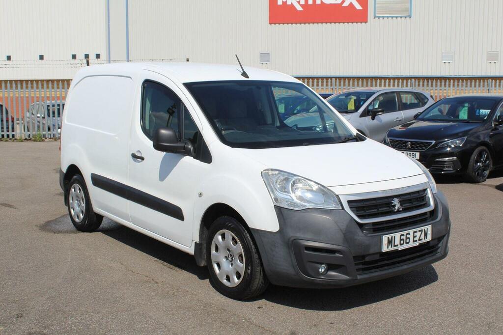 Peugeot Partner Panel Van 1.6 Bluehdi 854 Professional L1 201 White #3