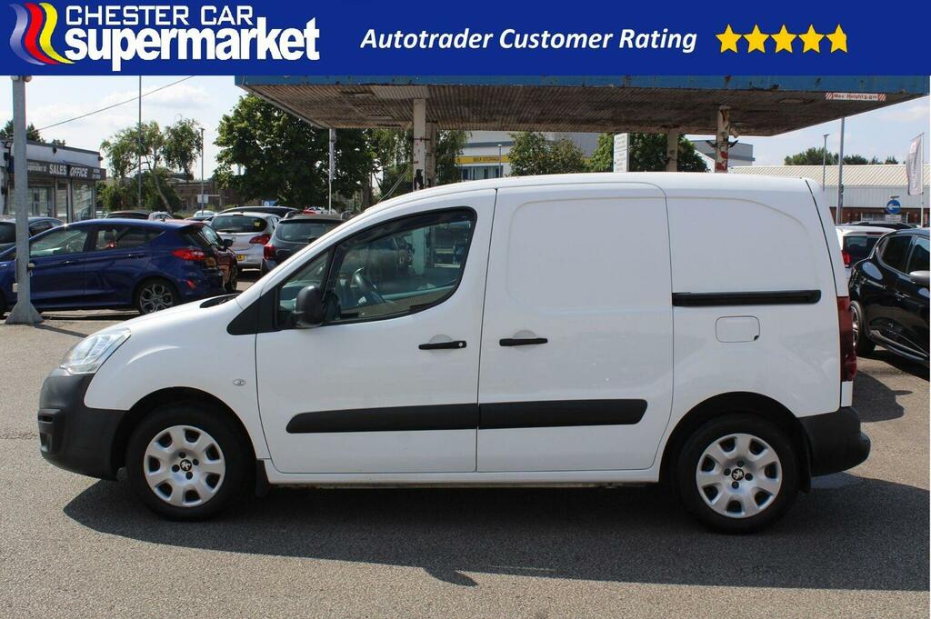 Peugeot Partner Panel Van 1.6 Bluehdi 854 Professional L1 201 White #2