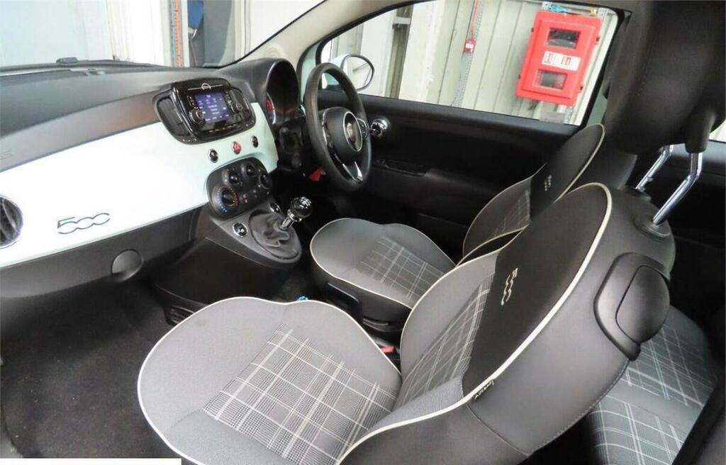 Fiat 500 Hatchback 1.2 Lounge Euro 6 Ss 201969 YP69AVC Green #2