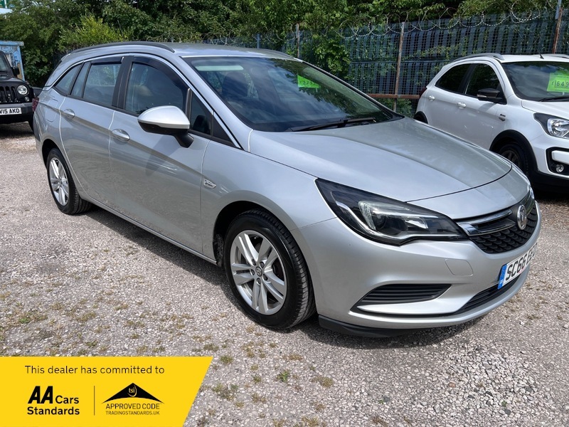Vauxhall Astra 1.6 Cdti Ecoflex Design Silver