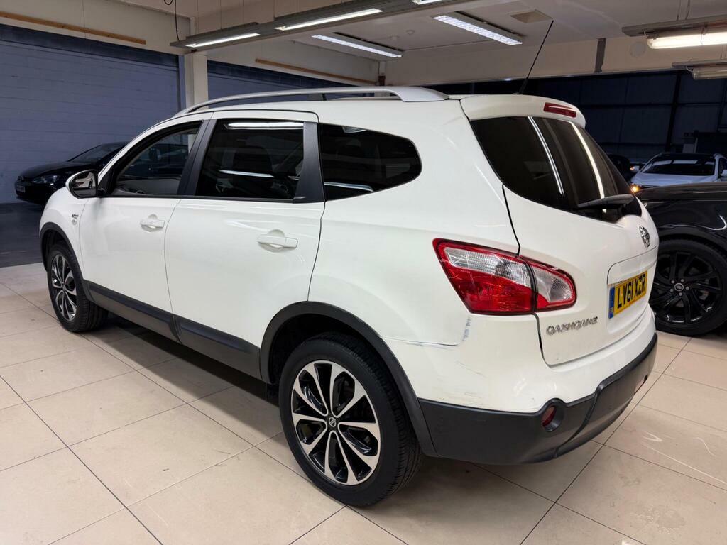 Nissan Qashqai+2 1.6 N-tec 2Wd Euro 5 White #4