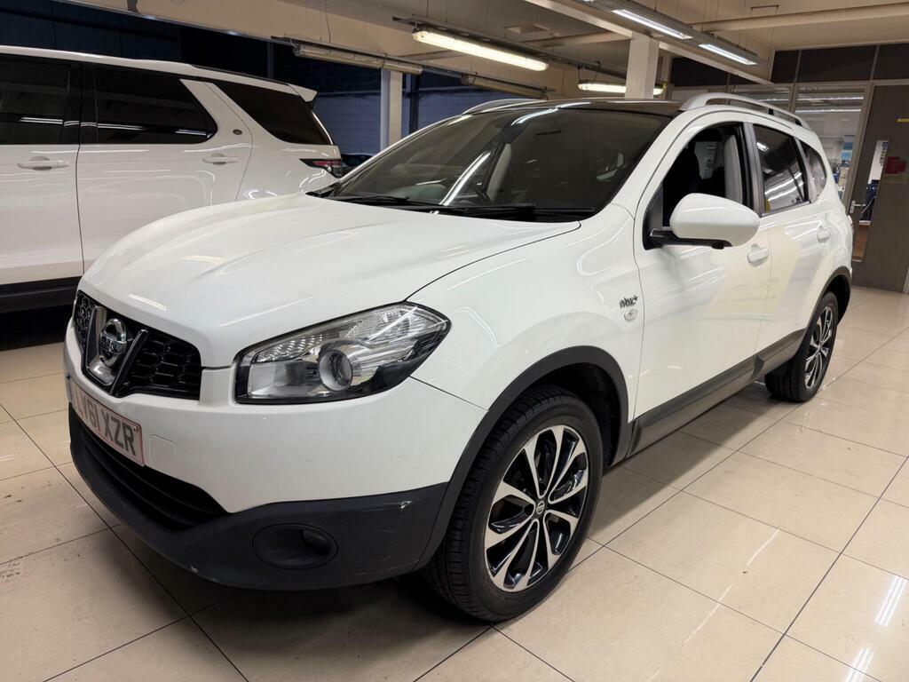 Nissan Qashqai+2 1.6 N-tec 2Wd Euro 5 White #3