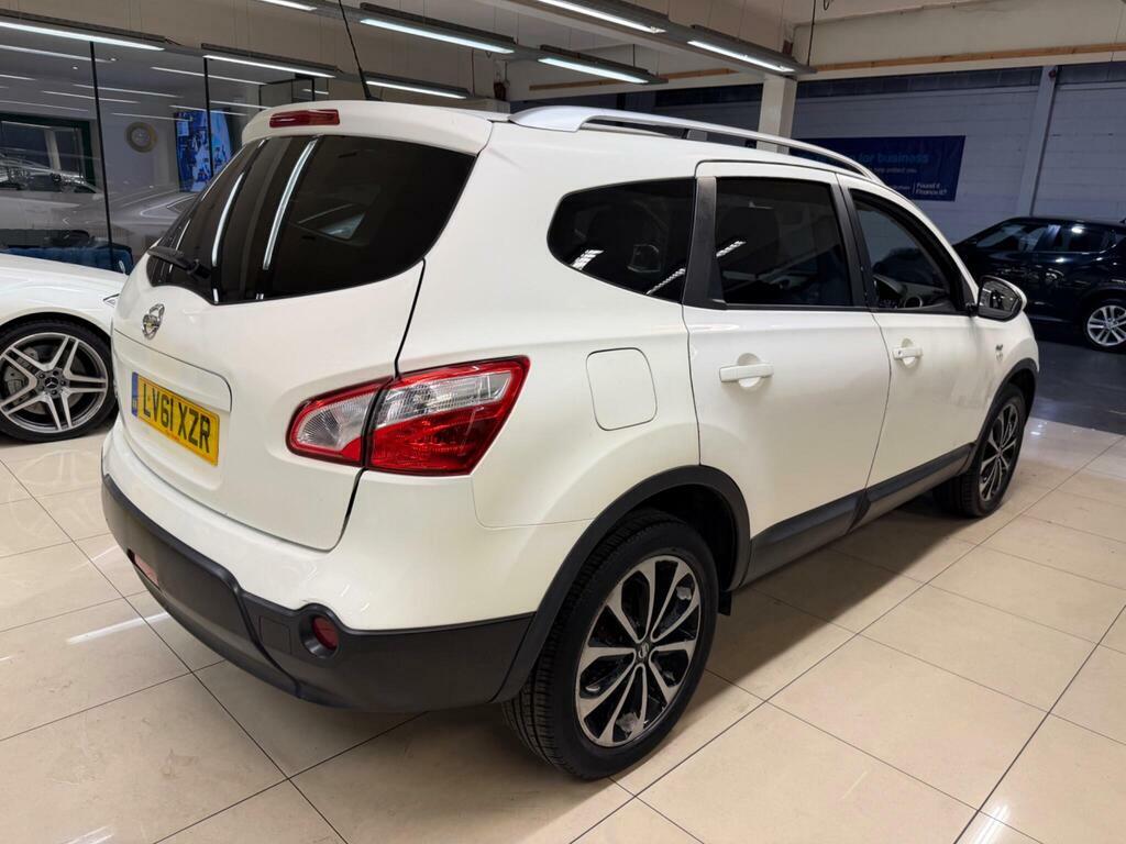 Nissan Qashqai+2 1.6 N-tec 2Wd Euro 5 White #6