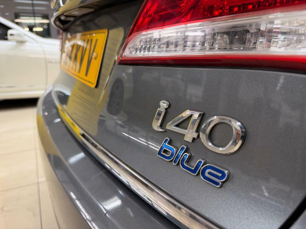 Hyundai I40 I40 Style Blue Drive Crdi Silver #7