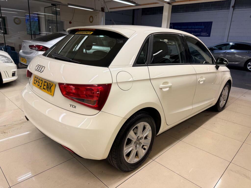 Audi A1 1.6 Tdi Se Sportback Euro 5 S S White #6