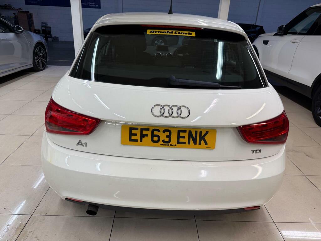 Audi A1 1.6 Tdi Se Sportback Euro 5 S S White #5