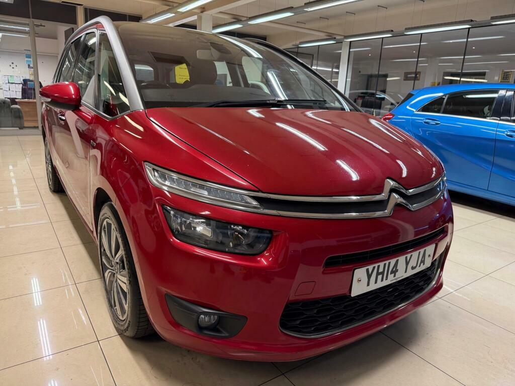 Citroen Grand C4 SpaceTourer 1.6 E-hdi Airdream Exclusive Euro 5 S S Red