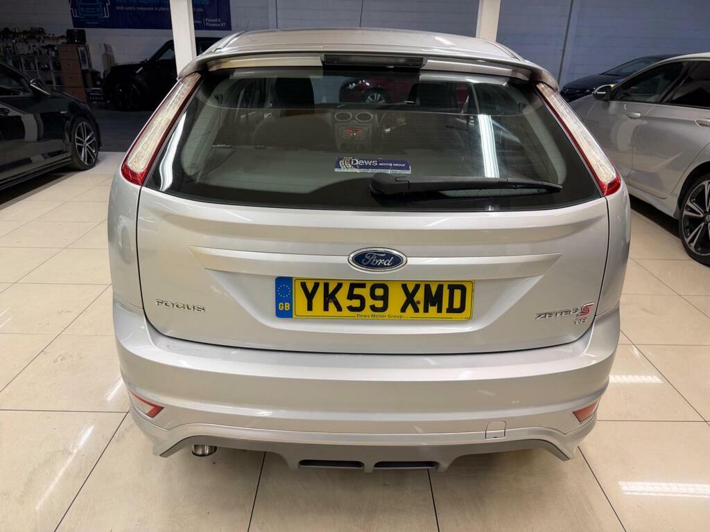 Ford Focus Hatchback Titanium 1.6 Full Service Histo Silver #5