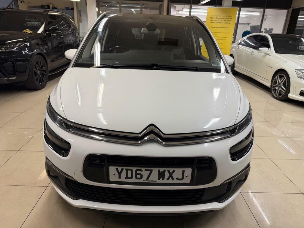 Citroen Grand C4 Picasso 1.6 Bluehdi Flair Euro 6 S S White #2
