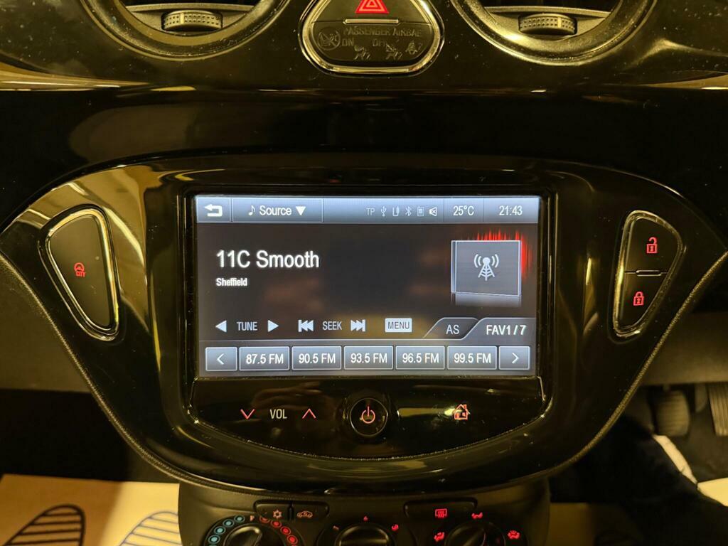 Vauxhall Adam Hatchback 1.4 16V Glam Euro 5 201464 Black #18