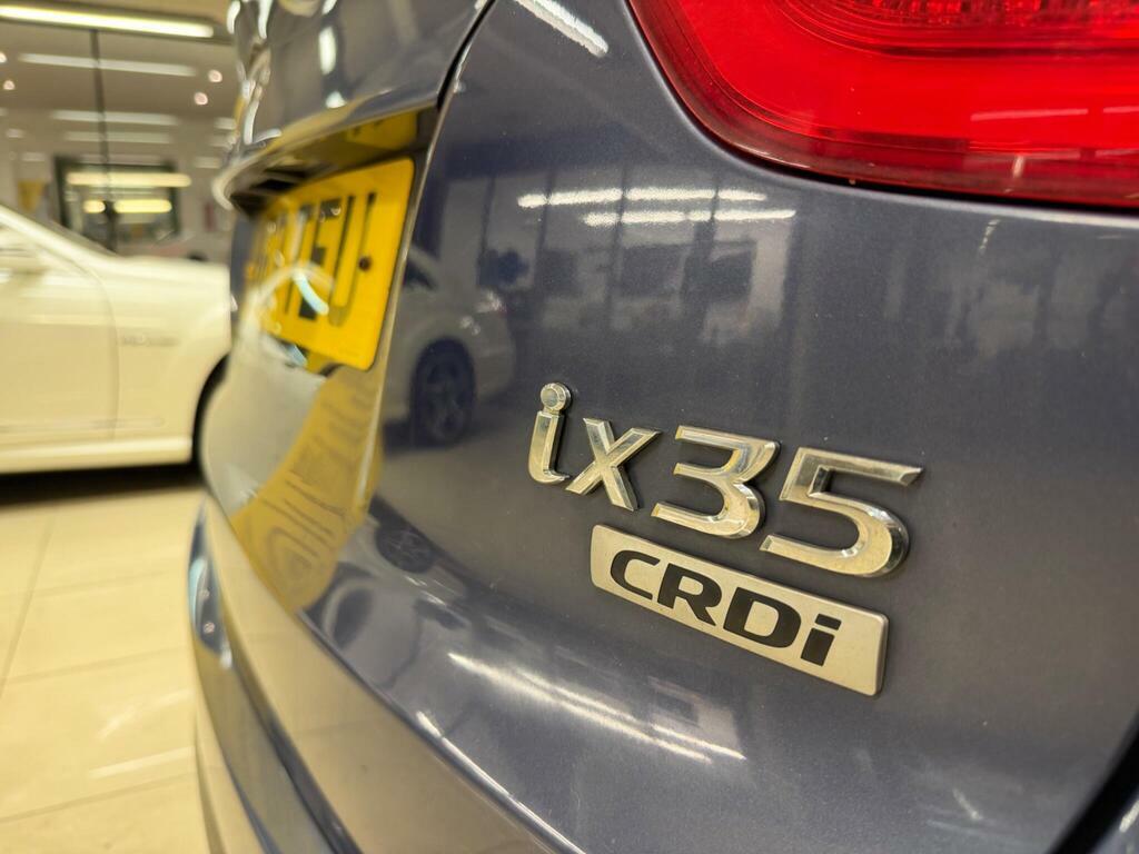 Hyundai Ix35 1.7 Crdi Se Nav 2Wd Blue #8