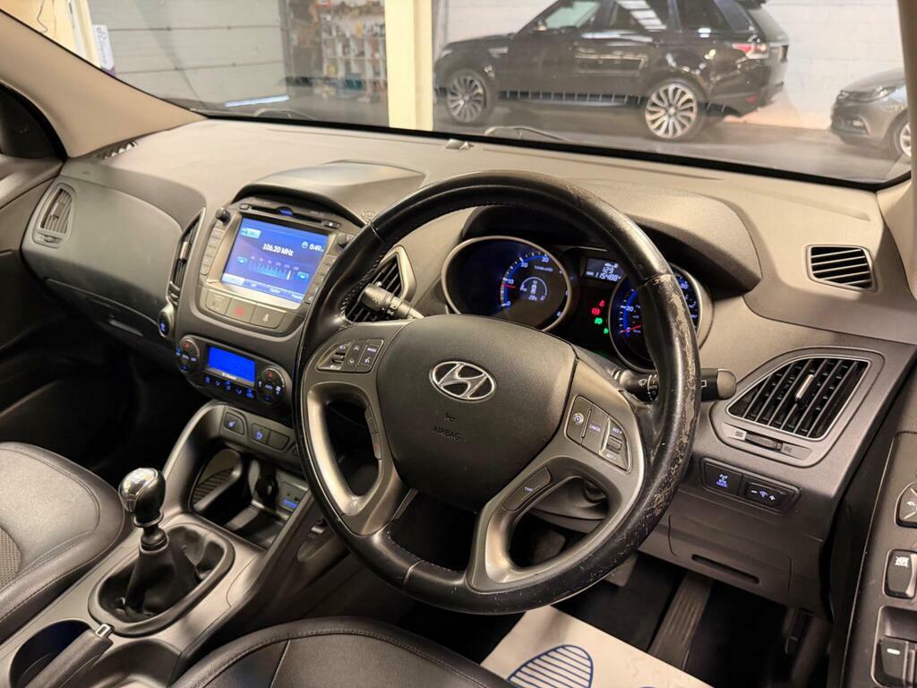 Hyundai Ix35 1.7 Crdi Se Nav 2Wd Blue #12