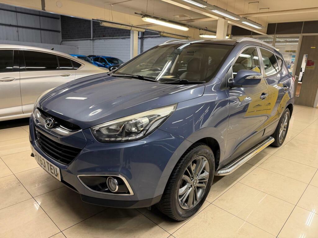 Hyundai Ix35 2.0 Crdi Se 4Wd Euro 5 Blue #3