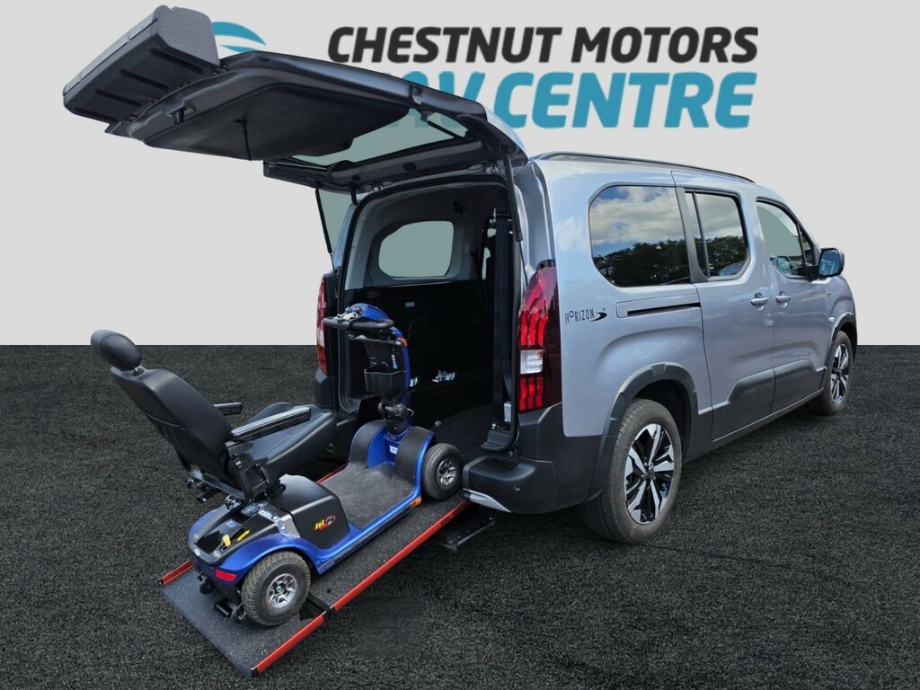 Peugeot Rifter Wheelchair Accessible Vehicle Rifter Gt Wav Wheelc Grey
