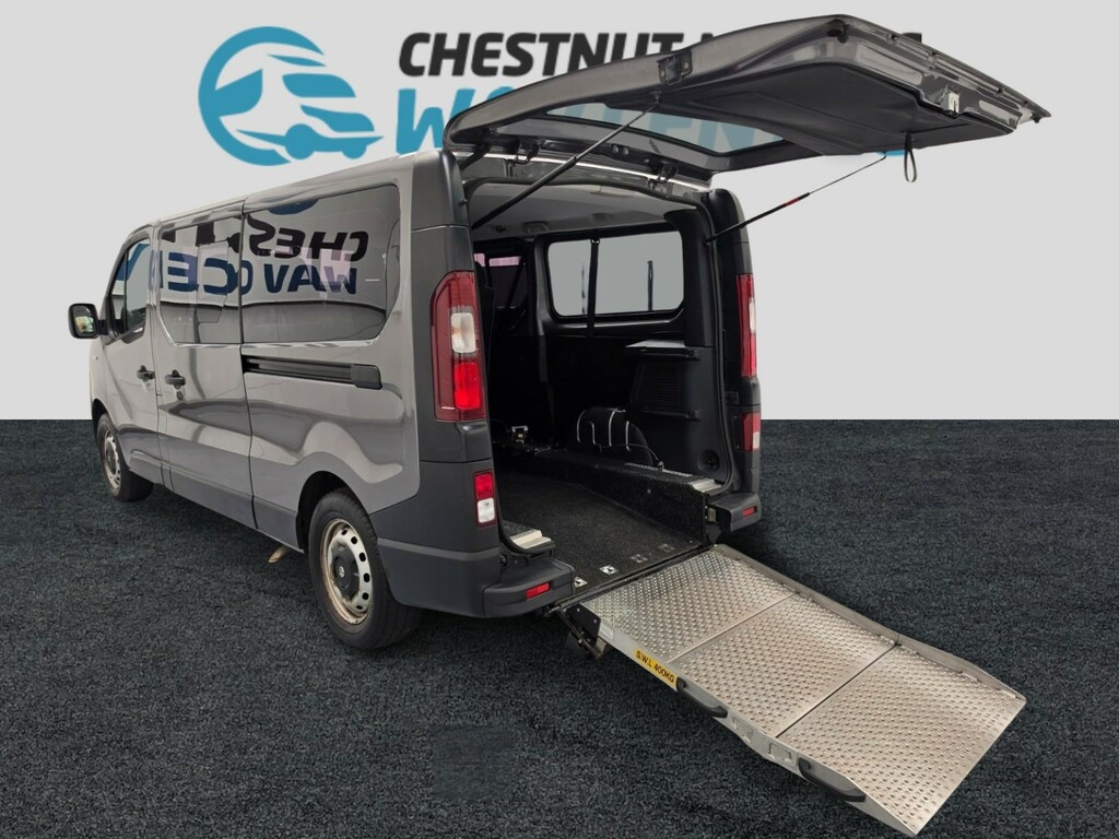 Vauxhall Vivaro Wheelchair Accessible Vehicle Vivaro Wav Wheelchai Grey #2