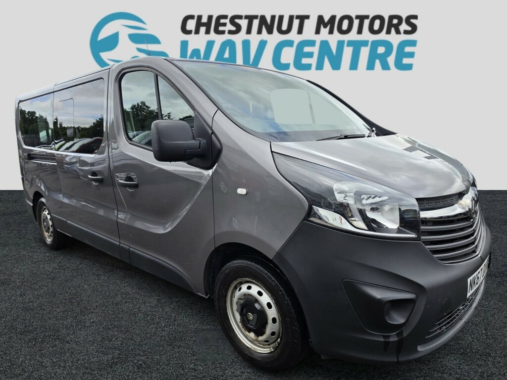 Vauxhall Vivaro Wheelchair Accessible Vehicle Vivaro Wav Wheelchai Grey #3