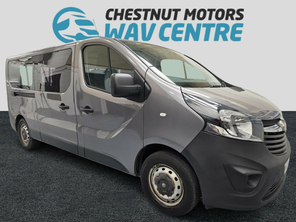 Vauxhall Vivaro Wheelchair Accessible Vehicle Vivaro Wav Wheelchai Grey #4