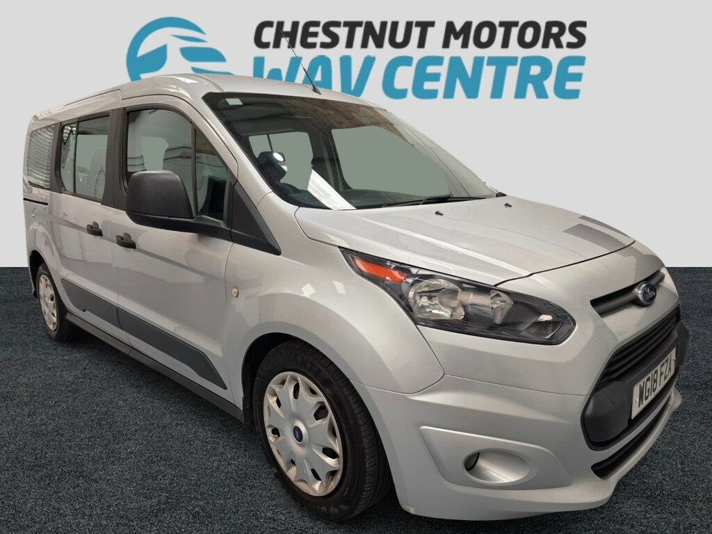 Ford Grand Tourneo Connect Wheelchair Accessible Vehicle Wav Wheelchair WG18FZA Silver #3