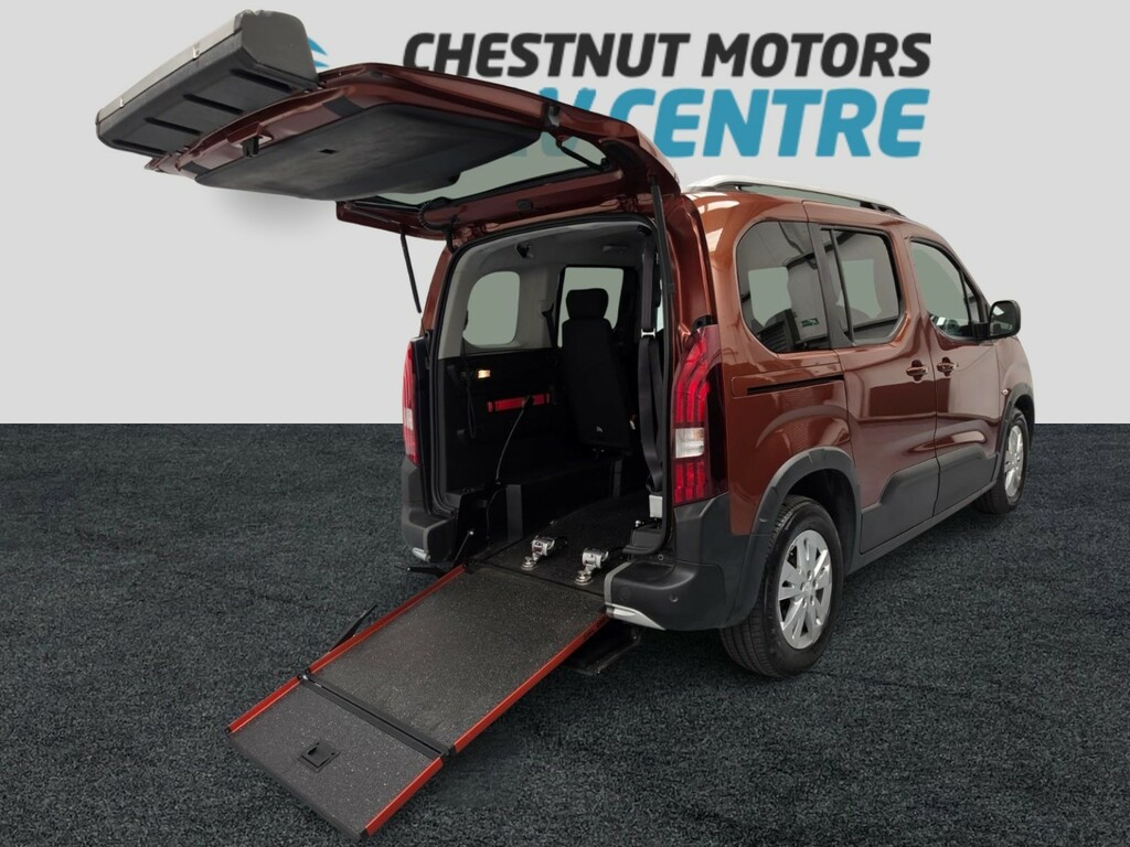 Peugeot Rifter Wheelchair Accessible Vehicle Rifter Wav Wheelchai Brown