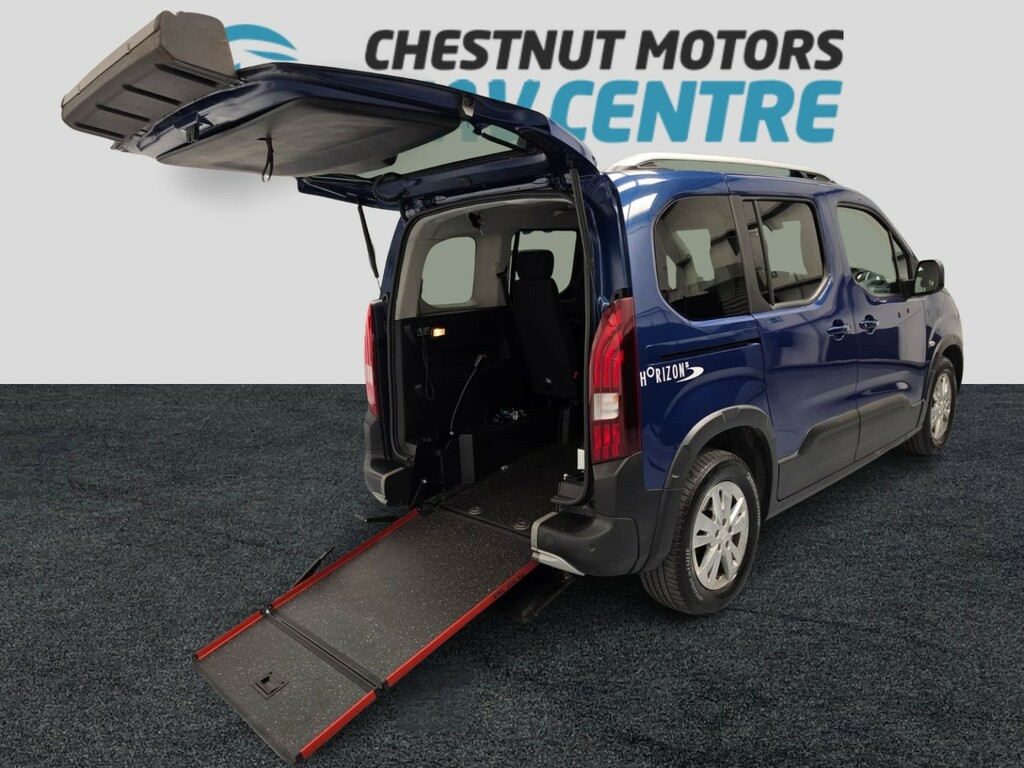 Peugeot Rifter Wheelchair Accessible Vehicle Wav Wheelchair Acces Blue