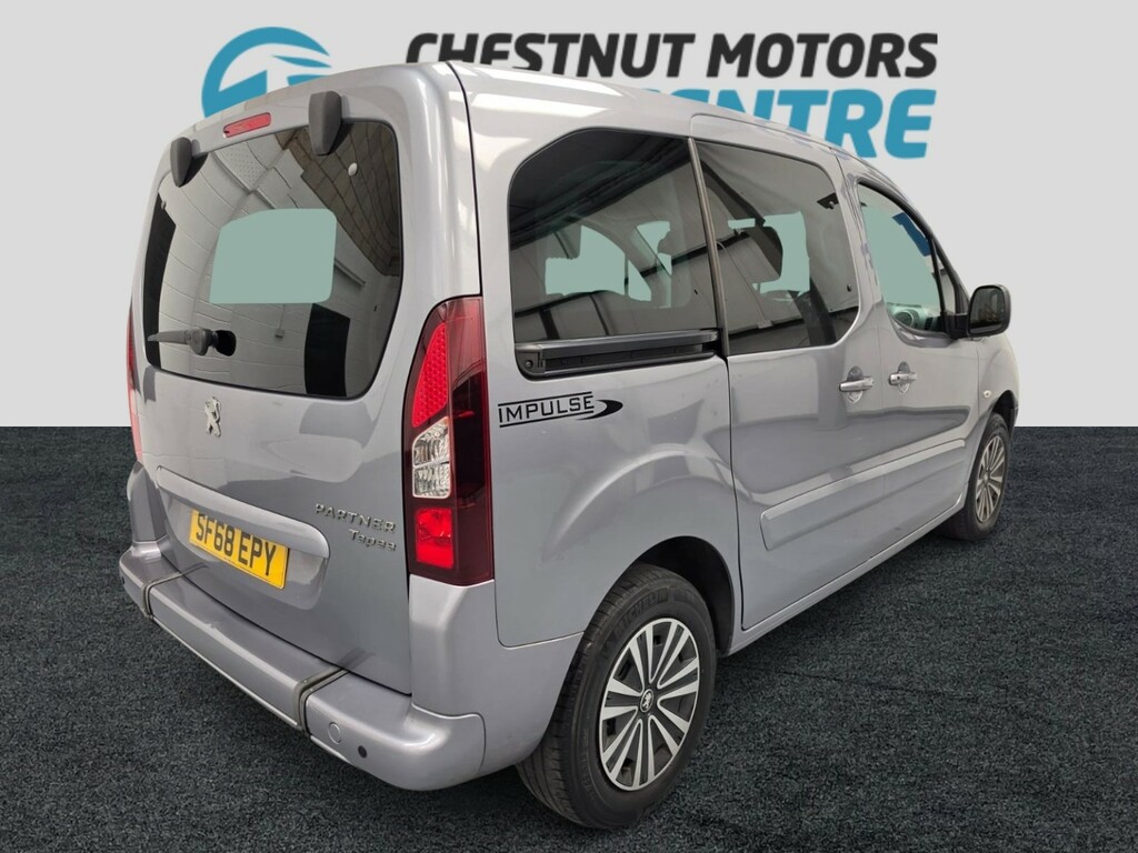 Peugeot Partner Tepee Wav Wheelchair Access Passenger Up Front 3 Se Grey #6