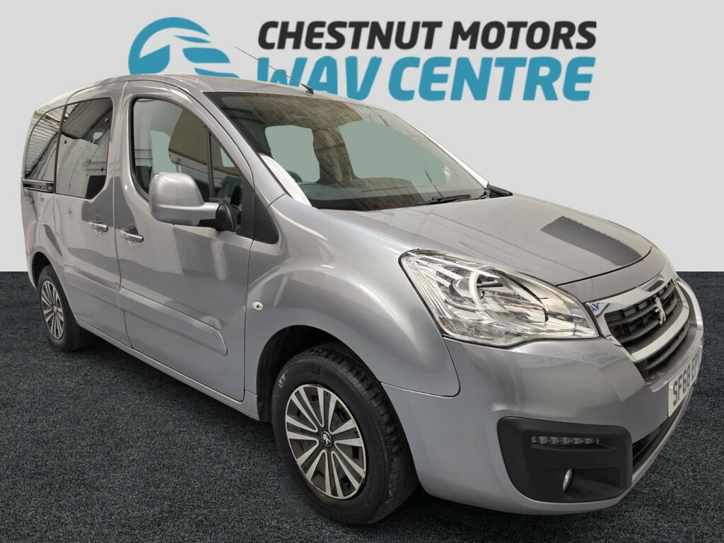 Peugeot Partner Tepee Wav Wheelchair Access Passenger Up Front 3 Se Grey #3