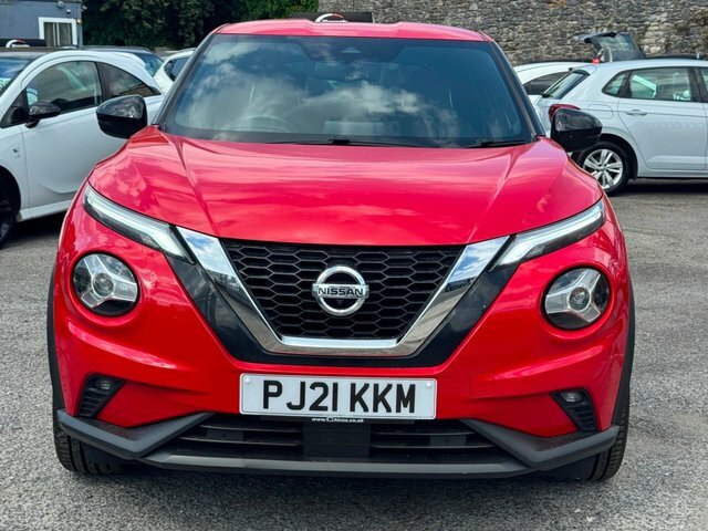 Nissan Juke 2021 1.0 Dig-t Tekna Suv Euro 6 PJ21KKM Red #2