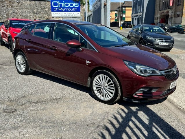 Vauxhall Astra 2017 1.4I Turbo Elite Hatchback Eu WG67EHD Red #3