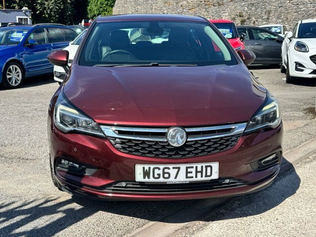 Vauxhall Astra 2017 1.4I Turbo Elite Hatchback Eu WG67EHD Red #5