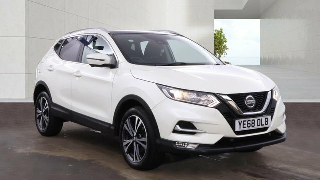Nissan Qashqai 2018 1.2 Dig-t N-connecta Suv Eu YE68OLB White #2