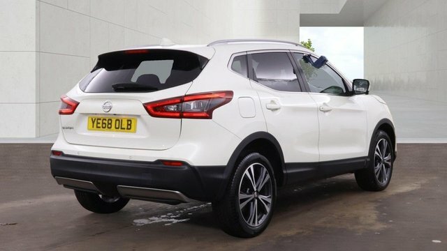 Nissan Qashqai 2018 1.2 Dig-t N-connecta Suv Eu YE68OLB White #4