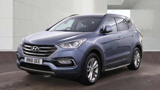 Hyundai Santa Fe 2018 2.2 Crdi Blue Drive Premium Suv Ma Blue