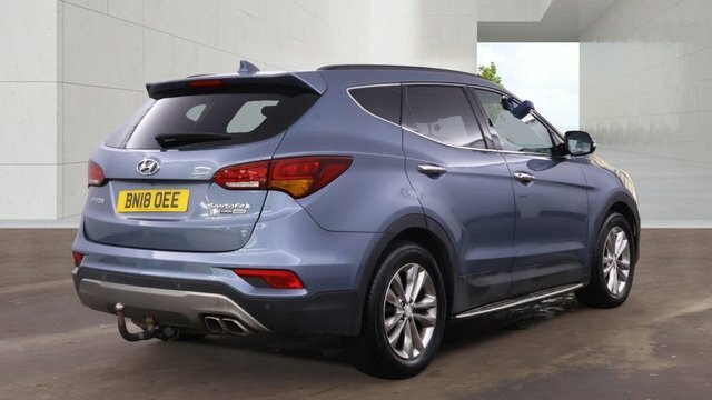 Hyundai Santa Fe 2018 2.2 Crdi Blue Drive Premium Suv Ma Blue #6