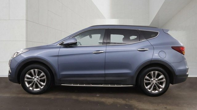 Hyundai Santa Fe 2018 2.2 Crdi Blue Drive Premium Suv Ma Blue #4