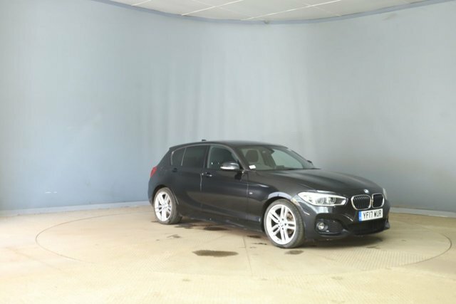BMW 1 Series 2017 2.0 118D M Sport Hatchback Black