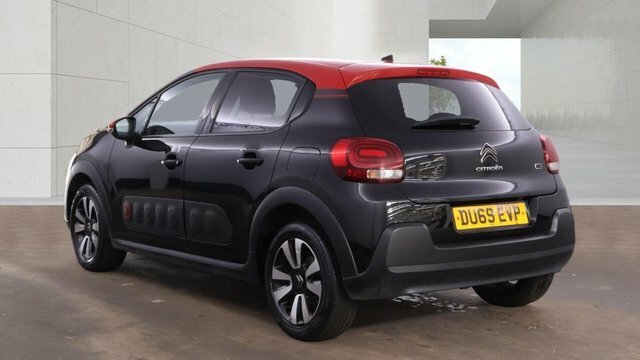 Citroen C3 2019 1.5 Bluehdi Flair Hatchback Black #3