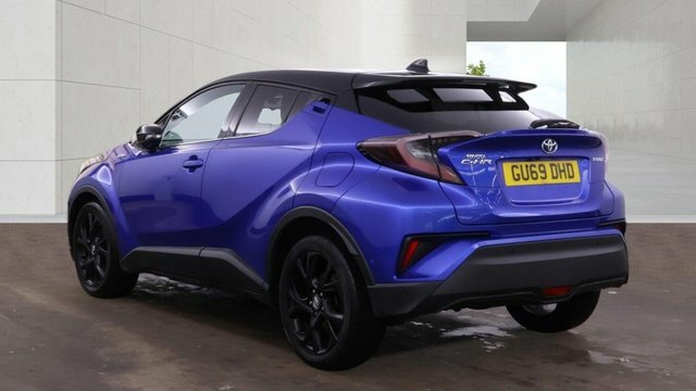 Toyota C-Hr 2019 1.8 Vvt-h Dynamic Suv Hybrid Cvt E Blue #4