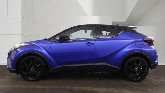 Toyota C-Hr 2019 1.8 Vvt-h Dynamic Suv Hybrid Cvt E Blue #6
