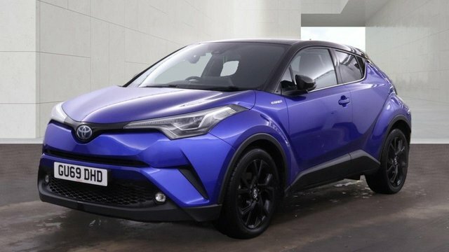 Toyota C-Hr 2019 1.8 Vvt-h Dynamic Suv Hybrid Cvt E Blue #2